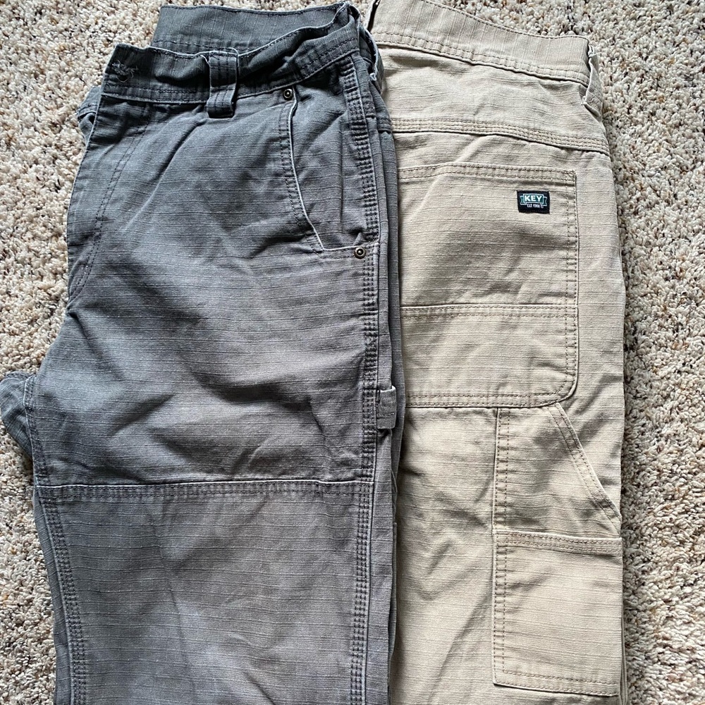 (2) Key Work pants